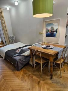 Posteľ alebo postele v izbe v ubytovaní Studio Orient Express + 25 fotografií
