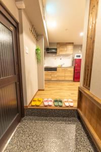 מטבח או מטבחון ב-Guest House Kubo Homes Tengachaya 1
