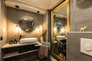 Koupelna v ubytování Studio Deluxe RoMa II