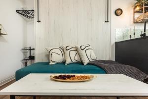 Posezení v ubytování Studio Deluxe RoMa II