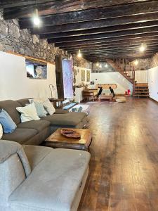 A seating area at Casa La Aldaba