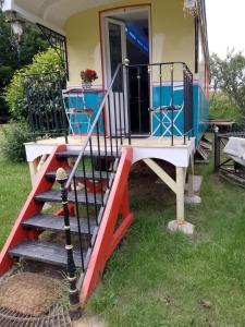 En have udenfor Roulotte L Aventura Art Deco + 2 billeder