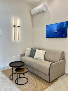 Posezení v ubytování Elegant Rooms