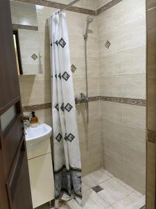 Ένα μπάνιο στο Apartment Victoria