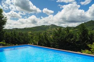 Nespecifikovaný výhled na hory nebo výhled na hory při pohledu z bed and breakfast