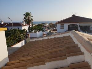 a set of stairs leading up to a building at Matalascañas MAR in Matalascañas