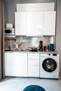 A kitchen or kitchenette at Ancha Village
