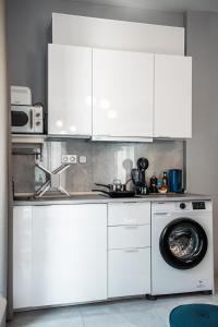 A kitchen or kitchenette at Ancha Village