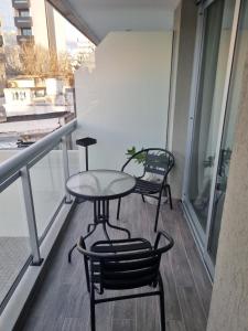 En balkon eller terrasse på Lo de Tino
