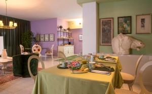 Posezení v ubytování B&B Maison Biagetti