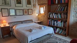 Postel nebo postele na pokoji v ubytování B&B La Valle dell'Albero