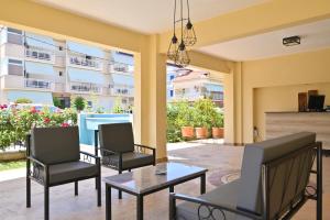 Balkón nebo terasa v ubytování Apartments Kalina