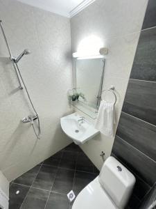 Koupelna v ubytování Apartment Harmony