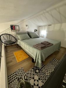 Postel nebo postele na pokoji v ubytování Splendida Casa Vacanze Villasimius, 300mt dal mare
