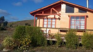 Zahrada ubytování Cabañas Soelafquen