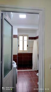 Koupelna v ubytování Lungomare Apartament