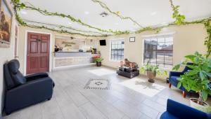 Kuchyň nebo kuchyňský kout v ubytování Executive Inn Hondo
