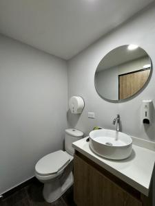 Kopalnica v nastanitvi Hostelfc Usaquen