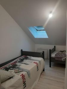 Postel nebo postele na pokoji v ubytování Appartement entouré de paysages magnifiques