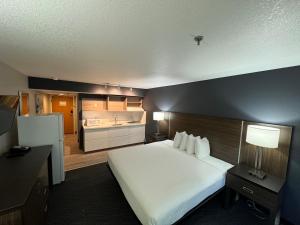 Postel nebo postele na pokoji v ubytování Extended Stay America Premier Suites - Portland - North