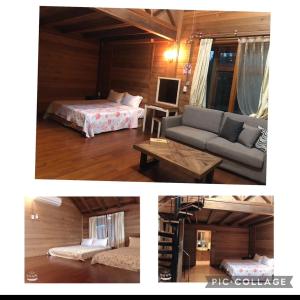 Postel nebo postele na pokoji v ubytování Summer Trail B&B , Hall 2