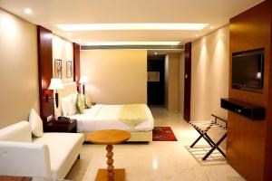 Μια τηλεόραση ή/και κέντρο ψυχαγωγίας στο Hotel Trinity Grand, Raigarh +24 φωτογραφίες
