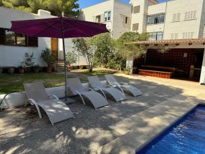 Bazén v ubytování Gemütliches Ferienhaus am Club Nautico, Santa Ponça nebo v jeho okolí