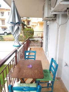 Balkón alebo terasa v ubytovaní Eleonas Apartments