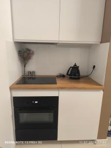 Kuchyň nebo kuchyňský kout v ubytování Apartamenty Kredowa + 3 fotografie