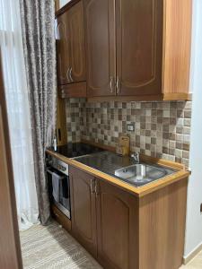 Η κουζίνα ή μικρή κουζίνα στο VillaLumora