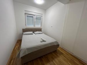 Postel nebo postele na pokoji v ubytování Luce