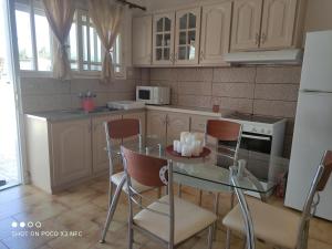 Kuchyňa alebo kuchynka v ubytovaní Manousos apartment + 16 fotografií