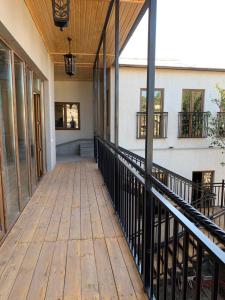 Balkón nebo terasa v ubytování Nur Guest House