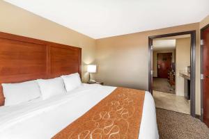 Postel nebo postele na pokoji v ubytování Comfort Suites Yukon - SW Oklahoma City