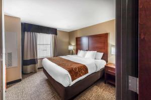Postel nebo postele na pokoji v ubytování Comfort Suites Yukon - SW Oklahoma City