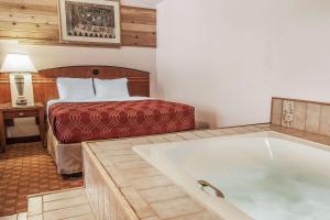 Postel nebo postele na pokoji v ubytování Econo Lodge Inn & Suites Madras