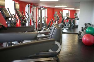 Fitness centrum a/nebo fitness zařízení v ubytování Radisson Hotel Duluth-Harborview