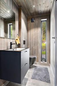 Et badeværelse på Norefjell, Ny og flott hytte 4 soverom