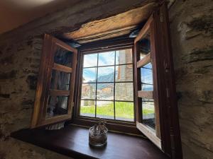 En generel udsigt til bjerge eller udsigt til bjerge taget fra lejligheden