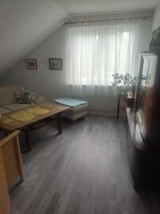 Postel nebo postele na pokoji v ubytování Unterkunft Mau