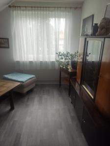 TV a/nebo společenská místnost v ubytování Unterkunft Mau
