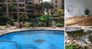 Swimmingpoolen hos eller tæt på Direct Oceanfront One Bedroom vi310 - Sullivan