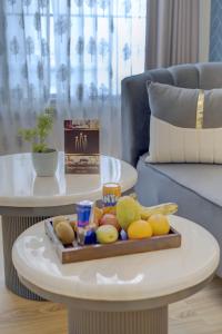 Posezení v ubytování EMPIRE PLATINUM SUITES,New Delhi