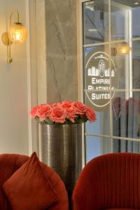 Posezení v ubytování EMPIRE PLATINUM SUITES,New Delhi