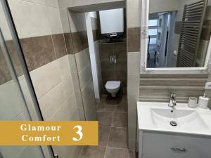 Koupelna v ubytování EFIPA Glamour Apartments