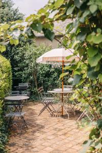 Zahrada ubytování Lavandières