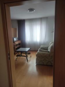 Posezení v ubytování Unterkunft Mau