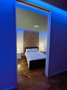 Postel nebo postele na pokoji v ubytování Knez Trpimir