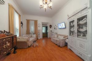 Posezení v ubytování Guest House Tabukashvili 31