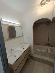 Ένα μπάνιο στο appartement Antibes Juan les Pins